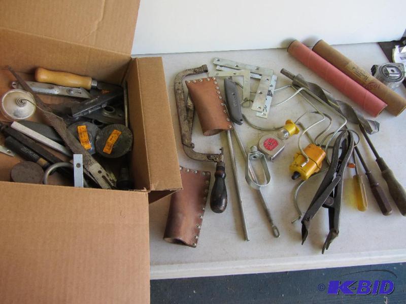 Ratchet Clamp, Bit, Knives