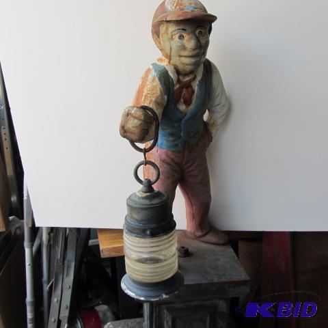 Cast Jocko Lantern Holder