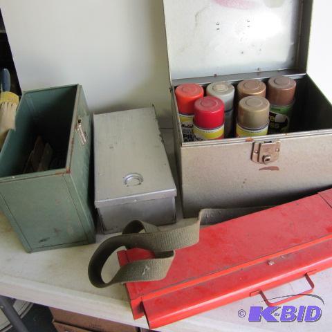 Safety Flare, Tins, Painting