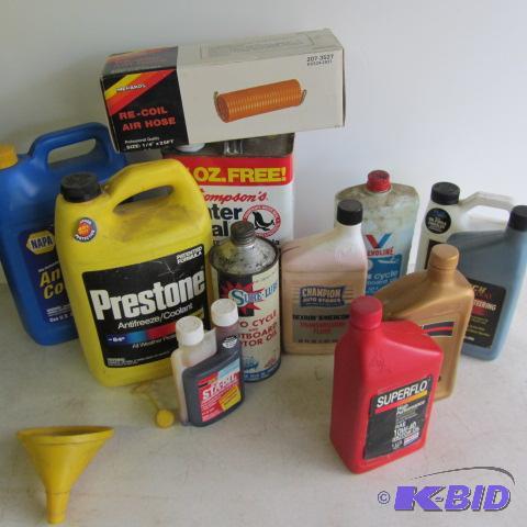 Auto Oils & Fluids
