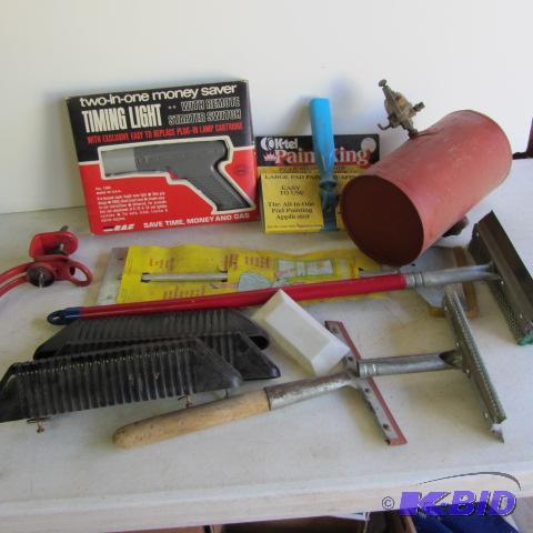 Timing Light, Bumpers, Crate