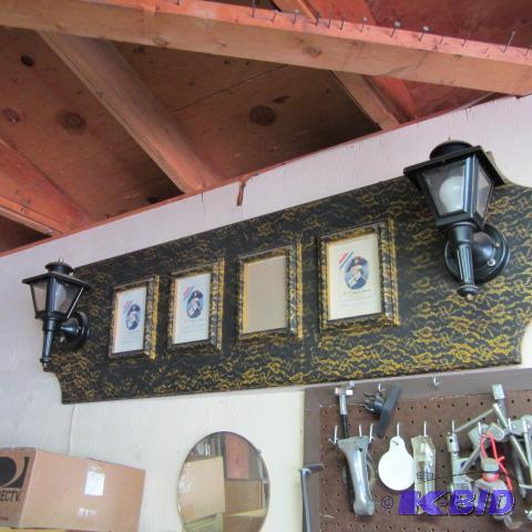 1960s Wall Light  Photo Frame