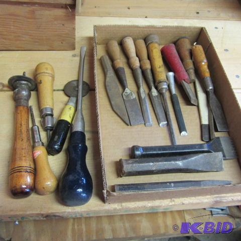 Chisels, Starrett Co Handle