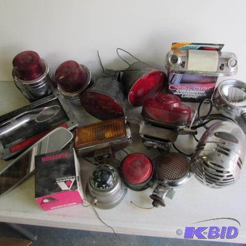 Harley Plate Holder, Lights