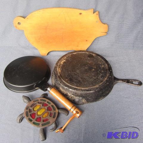 Cast Fry Pan, Crepe Pan
