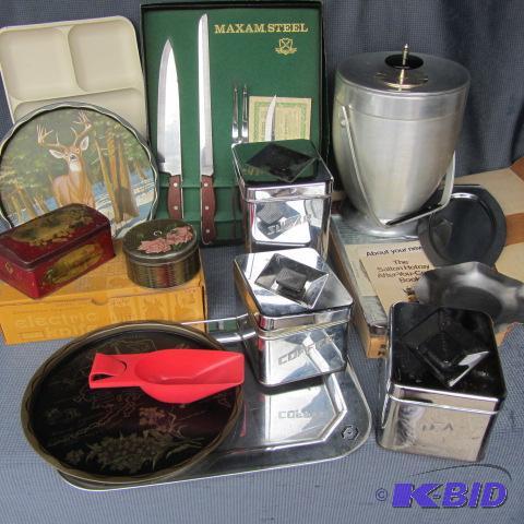 Carving Set, Canister, Electric Knife