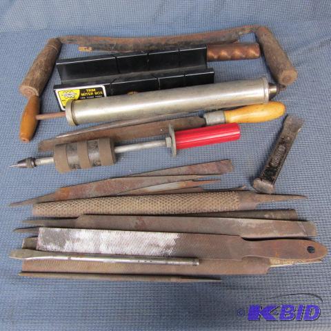 Draw Knife, Files, Puller
