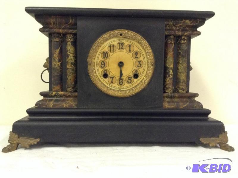 New Haven Mantle Clock for Parts/Repair | Fantastic Antique Clocks ...