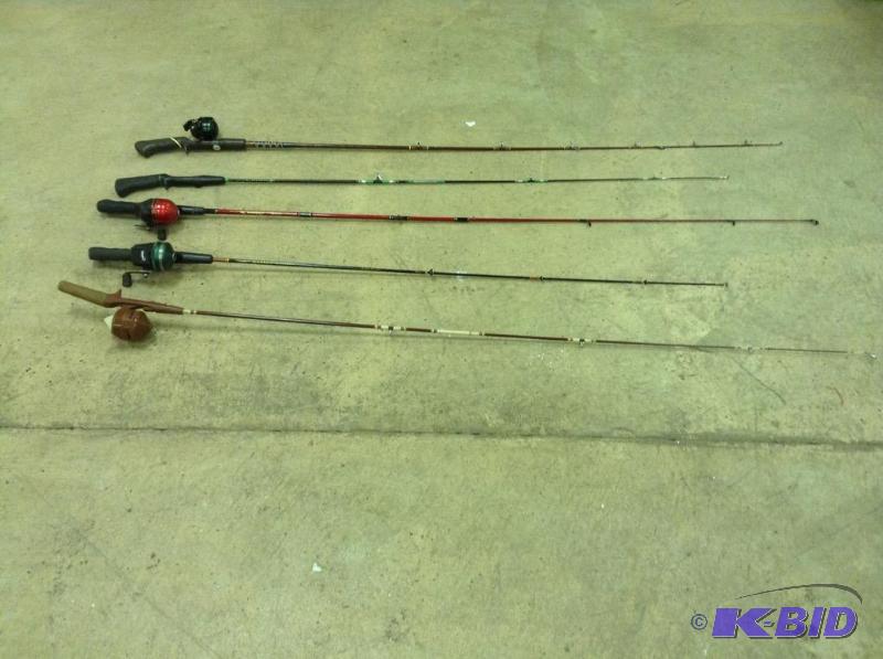 lot 82 image: Rod and Reel Fishing Lot