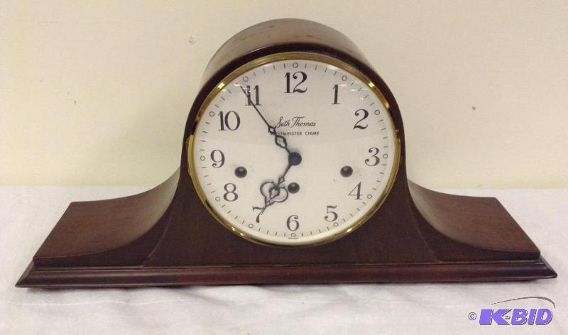 lot 9 image: Seth Thomas Mantle Clock