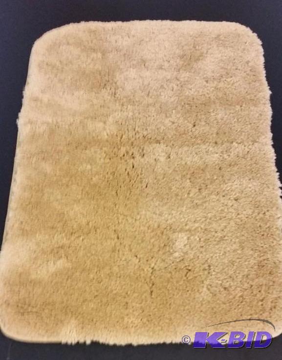 lot 52 image: Royal Velvet.  Caramel Bathroom Rug 17 x 24. No Packaging.