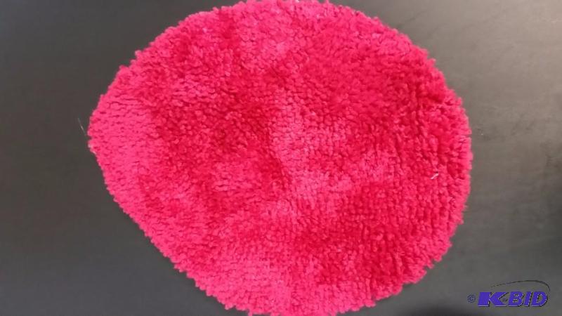 lot 58 image: JCP Home Candy Apple Red Toilet Cover.  No packaging.