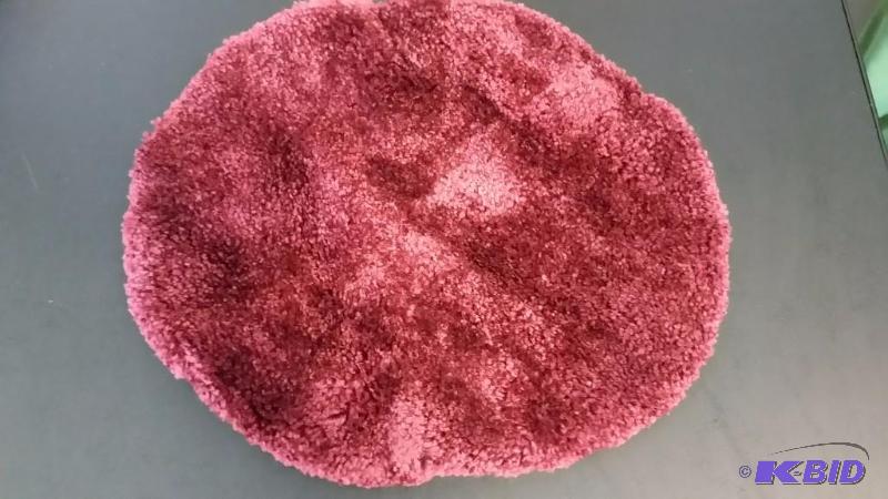 lot 60 image: JCP Home Light Cranberry Toilet Seat Cover No Packaging