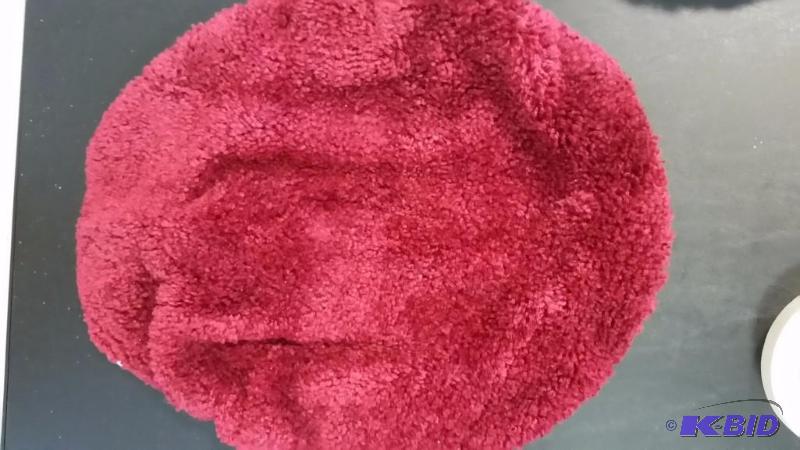 lot 61 image: JCP Home Light Cranberry Toilet Seat Cover No Packaging