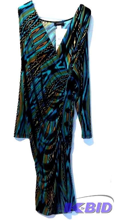 Ashro blue pattern dress