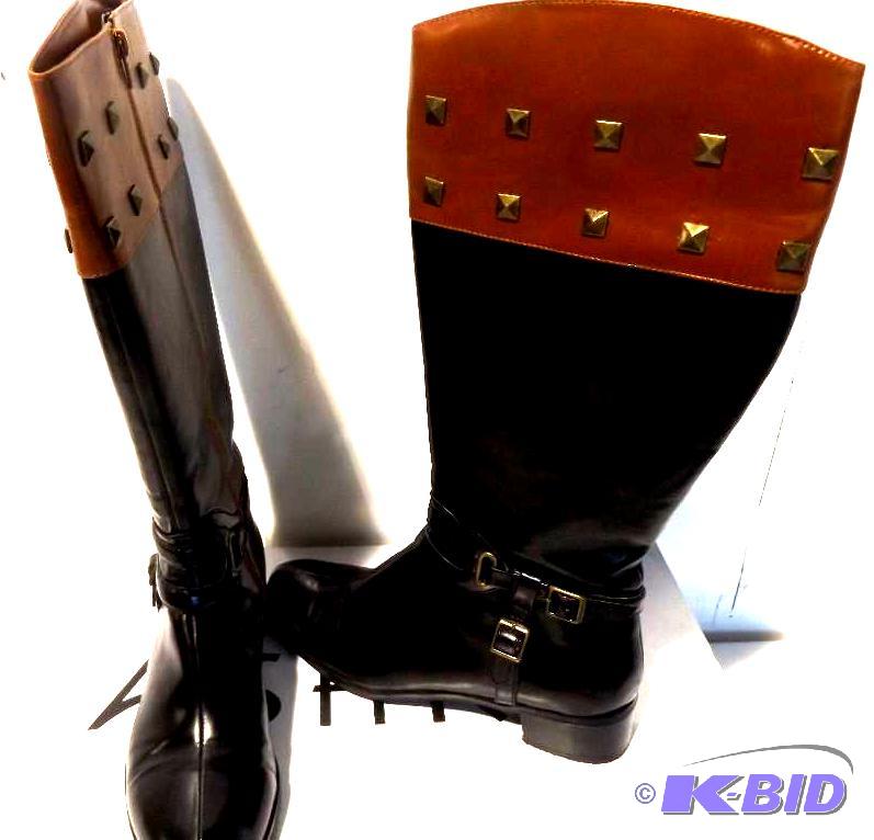 Ashro black and tan boots