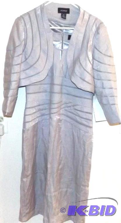 Ashro purple chrome dress and shrug