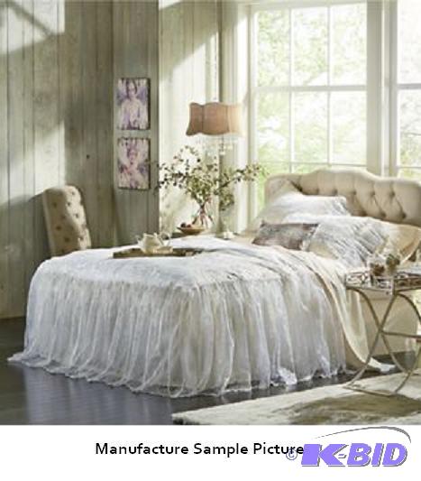 Veronica Bedspread - Queen -&nbspSemi-sheer ...