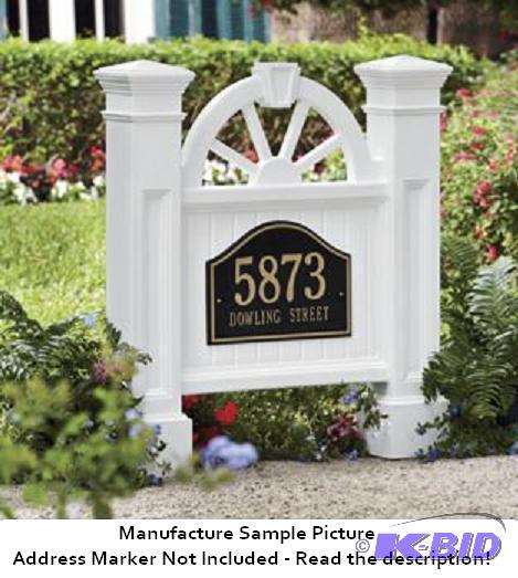 Winchester Address Stand - Address sign not i...