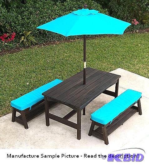 Kidkraft Kona Outdoor Table with Benches and ...