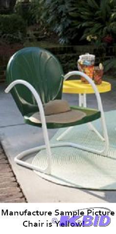 Retro Tulip Chair  Item is Yellow - Such a c...
