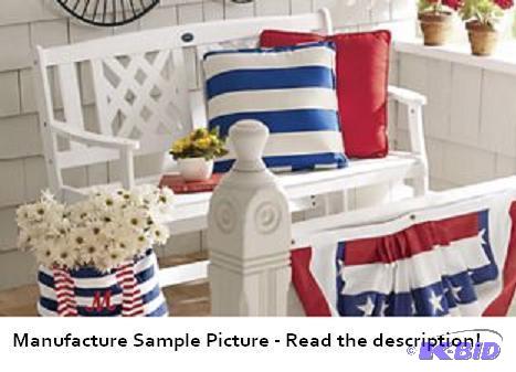 White Trellis Back Gliding Bench -&nbspShare...