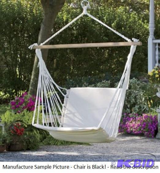 Black Hammock Chair - Black - Chair Only - T...