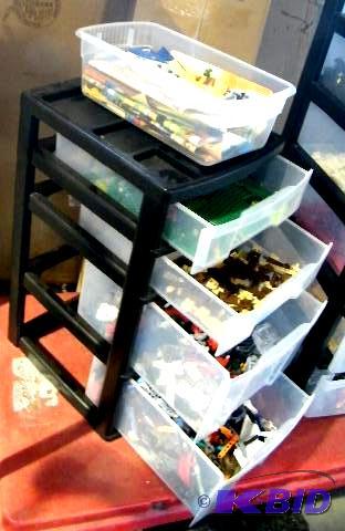Four Drawer Chest&nbspof Legos - Chest inclu...