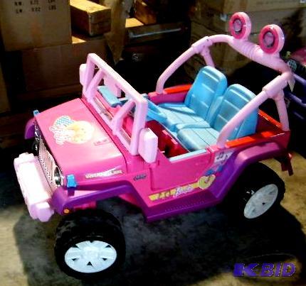 Fischer Price Jeep Barbie Kids Ride On - Come...