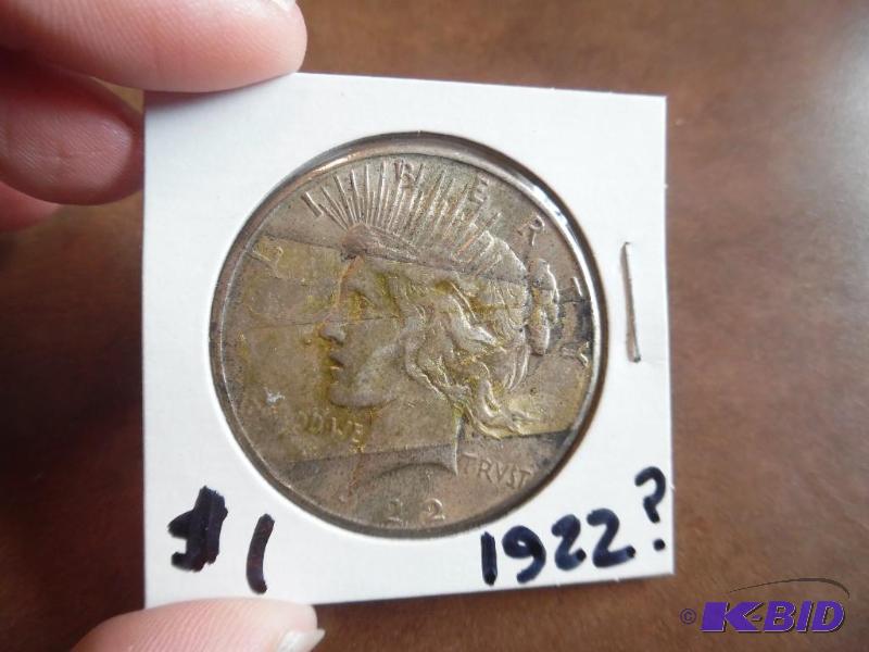 1922 Peace Silver Dollar