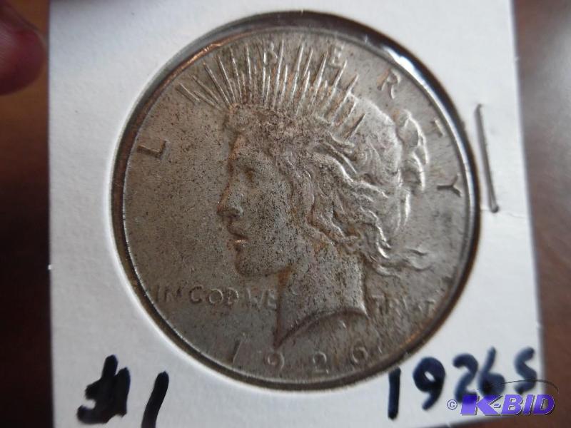 1926 S Peace Silver Dollar