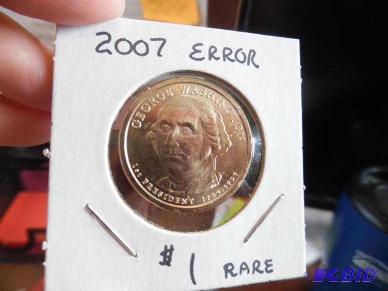 2007 George Washington Dollar-Error