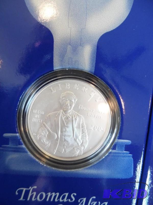 2004 US Mint Unc Thomas Edison Set