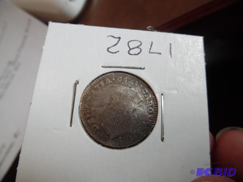 1782 Spanish Carolius III Deigrantia Rex