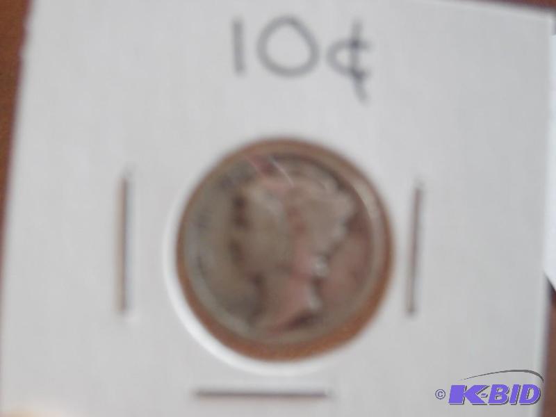 1919 Mercury Dime