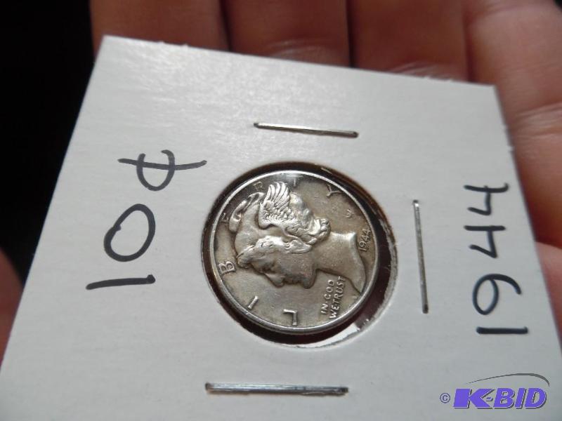 1944 Mercury Dime