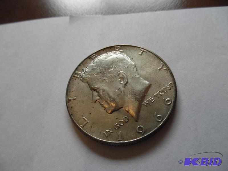 1966 Kennedy Half Dollar