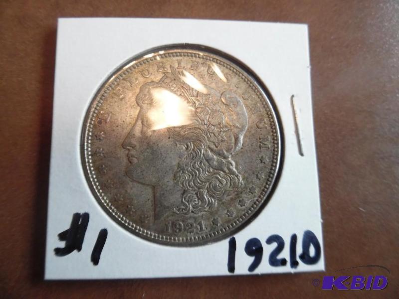 1921 Silver Morgan