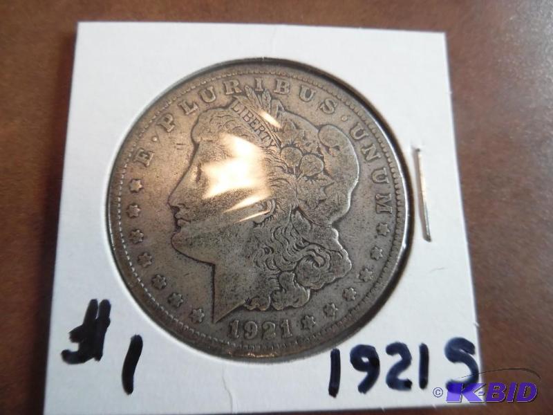 1921 S Silver Morgan Dollar