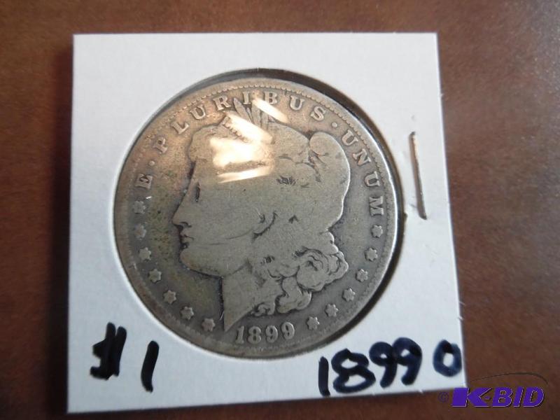 1899 O Morgan Silver Dollar