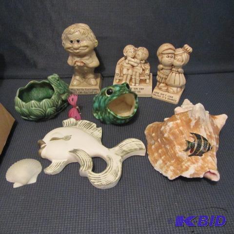 Plaster Fish, Seashell