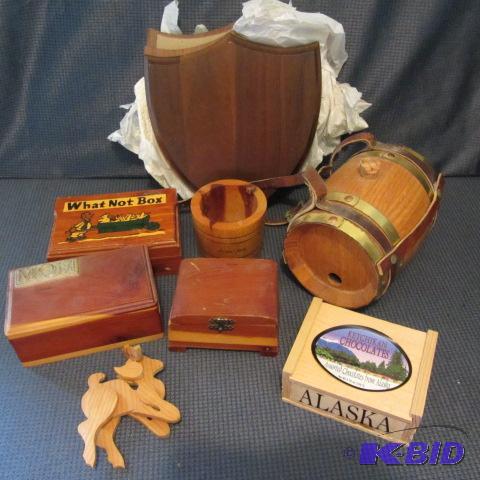 Rescue Keg, Wood Boxes