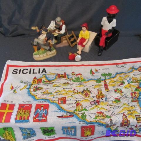 Sprinkle Tops, Scarf, Figures