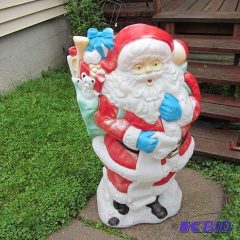 Santa Blow Mold