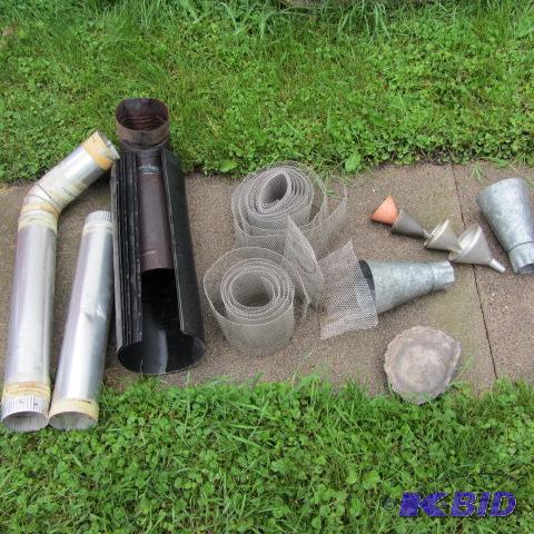 Funnels, Gutter Guard, Pipe