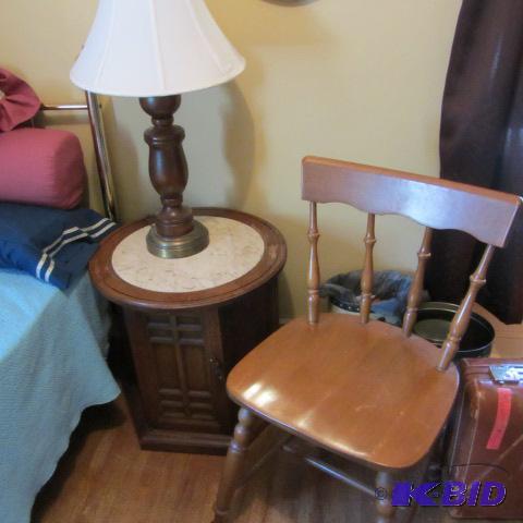 Lamp & Table