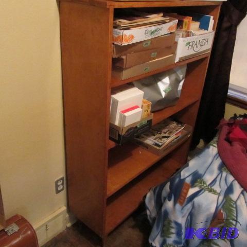 Wooden Bookshelf