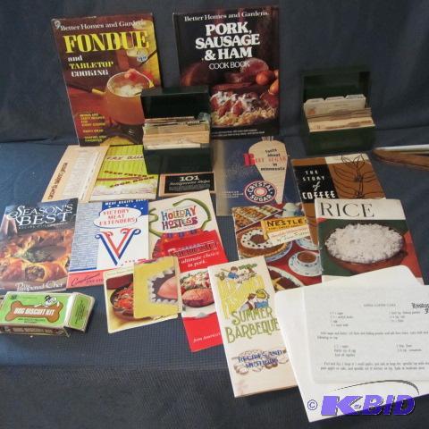 Vintage Recipe Books & Promos