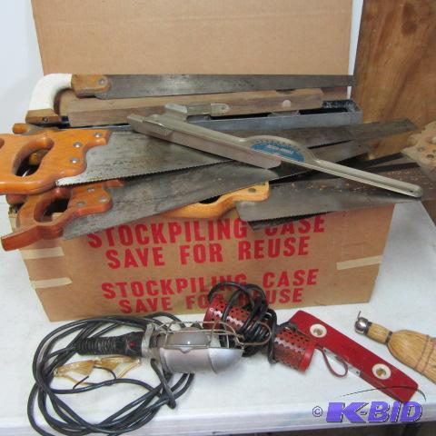 Levels, Saws, Light