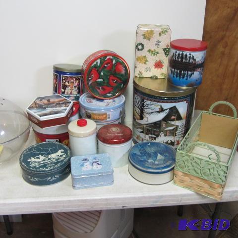 Tins, Fruit Ripening Bowl